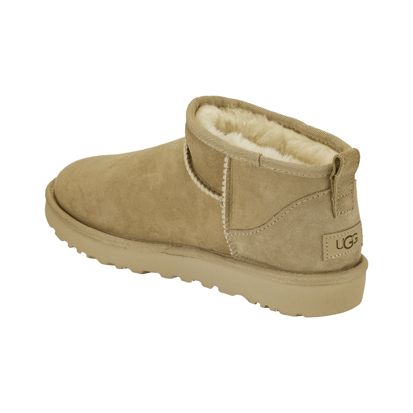 UGG Classic Ultra Mini Boot Mustard Seed (W) back