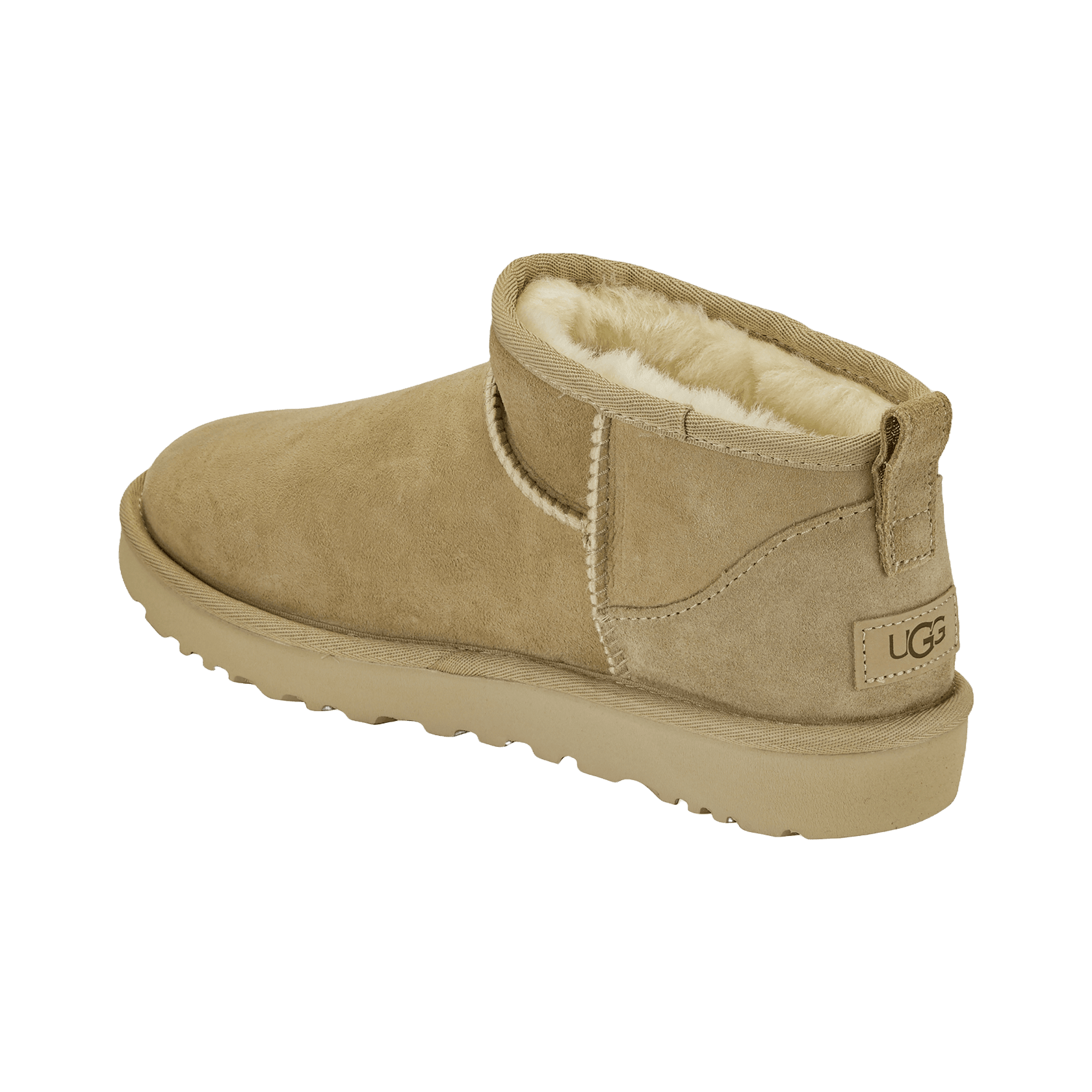 UGG Classic Ultra Mini Boot Mustard Seed (W) back