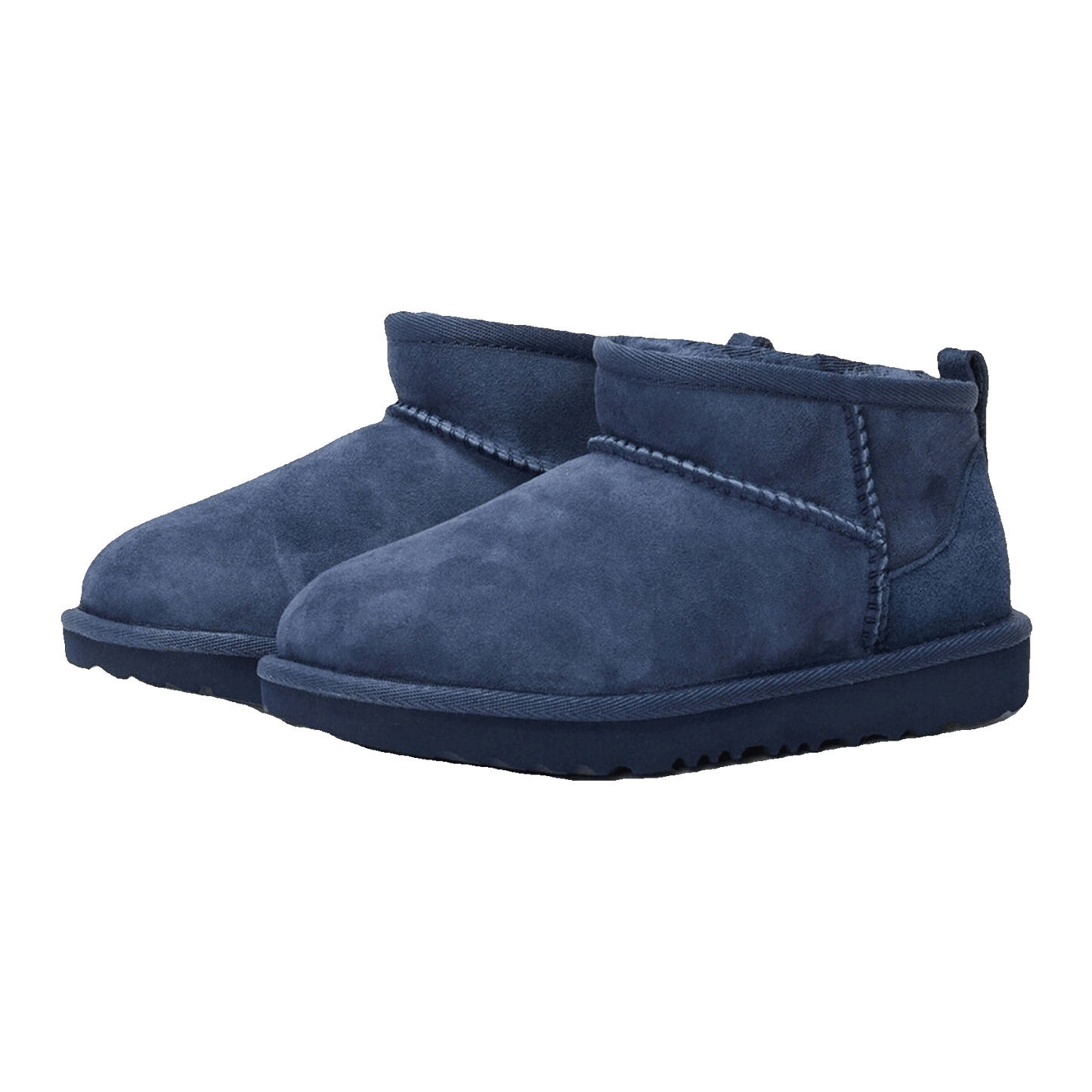 UGG Classic Ultra Mini Boot New Navy (Kids) Side