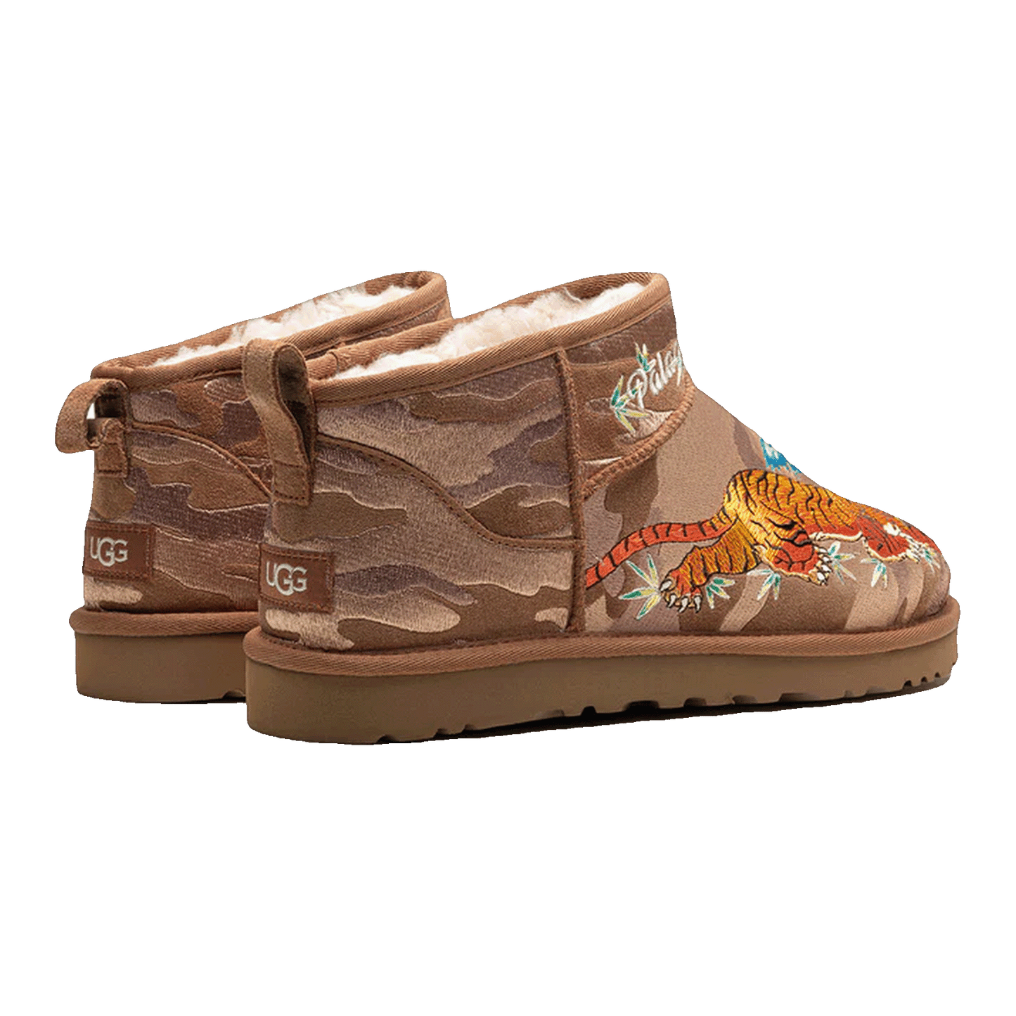 UGG Classic Ultra Mini Boot Palace Chestnut Camo Back