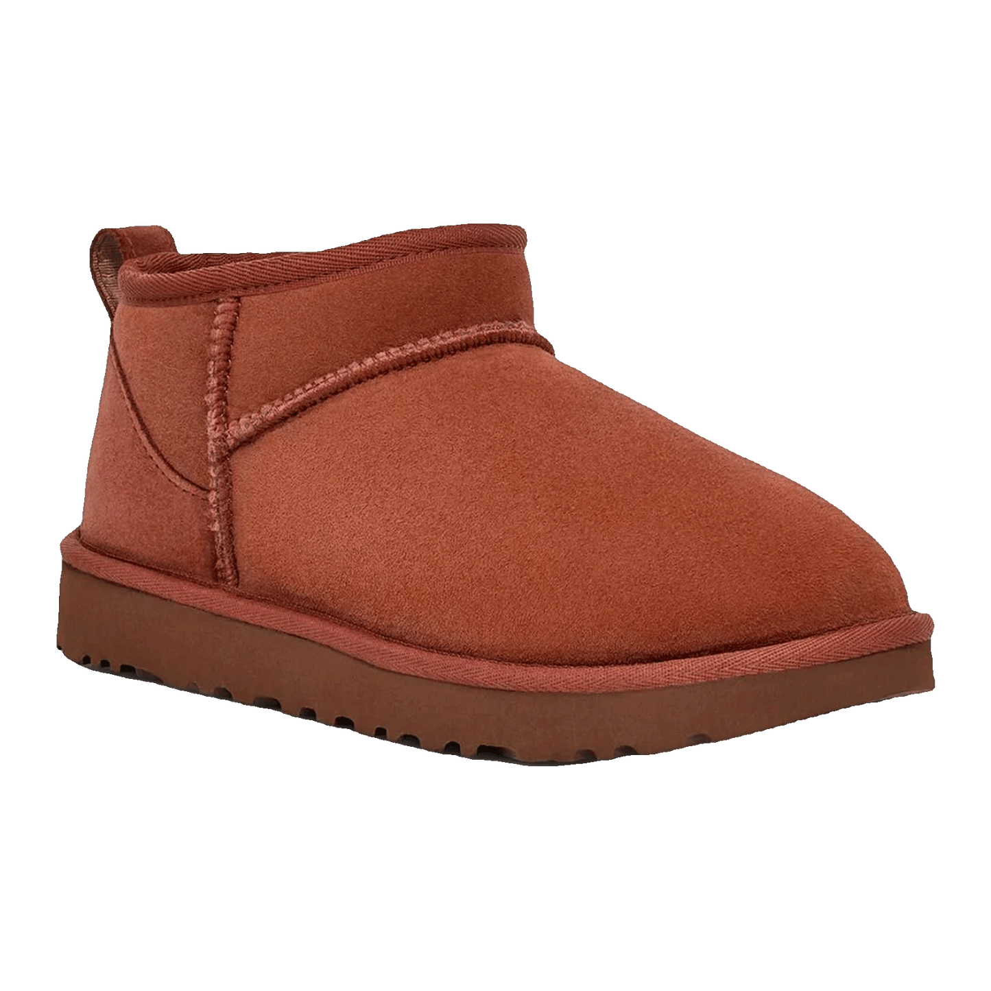 UGG Classic Ultra Mini Boot Red Jasper (W) Side
