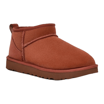UGG Classic Ultra Mini Boot Red Jasper (W) Side