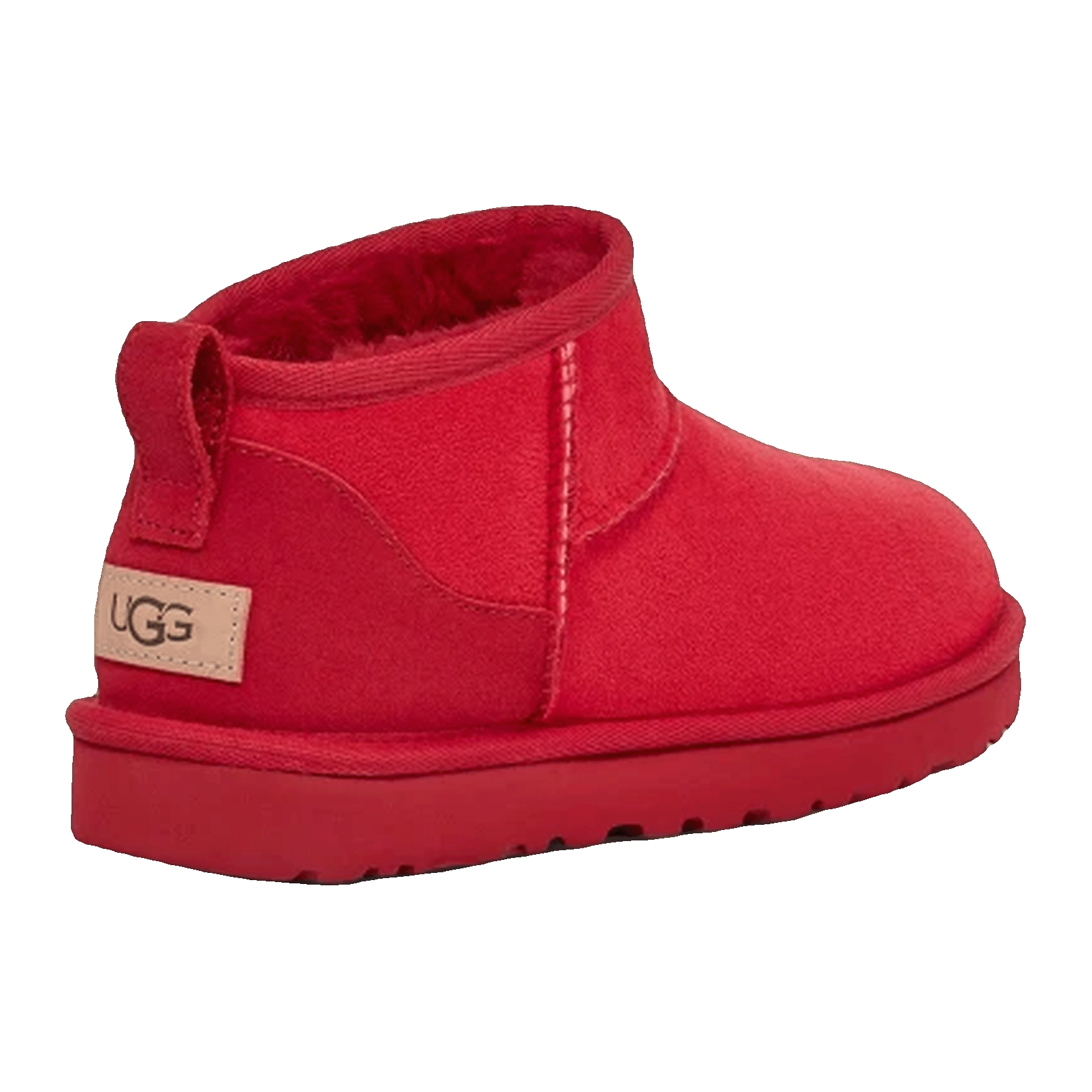 UGG Classic Ultra Mini Boot Samba Red (W) Back