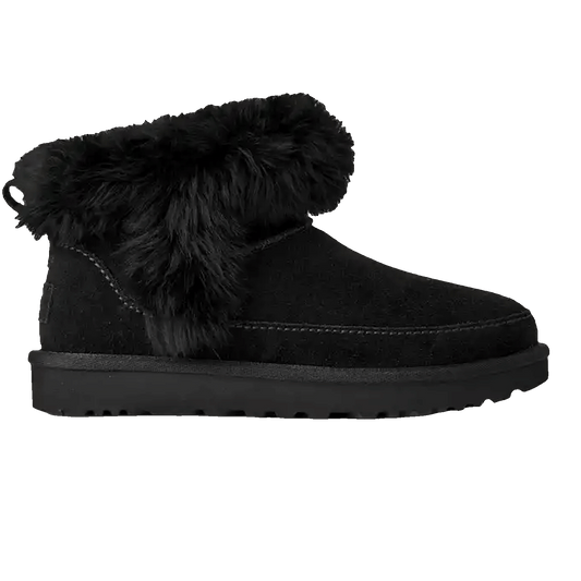 UGG Classic Ultra Mini Chalet Boot Black (W)