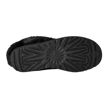 UGG Classic Ultra Mini Chalet Boot Black (W) Sohle