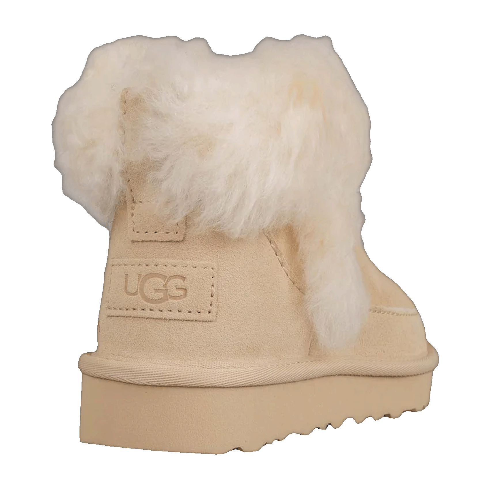 UGG Classic Ultra Mini Chalet Boot Sandcastle (W) Back