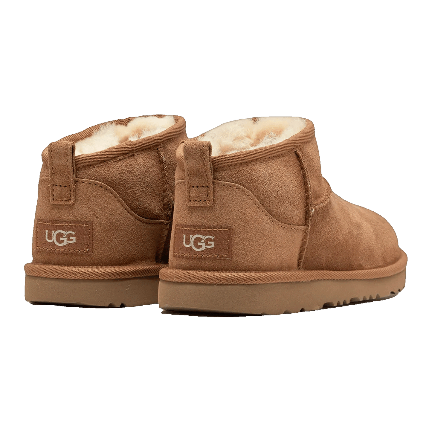 UGG Classic Ultra Mini Chestnut (Kids) Back