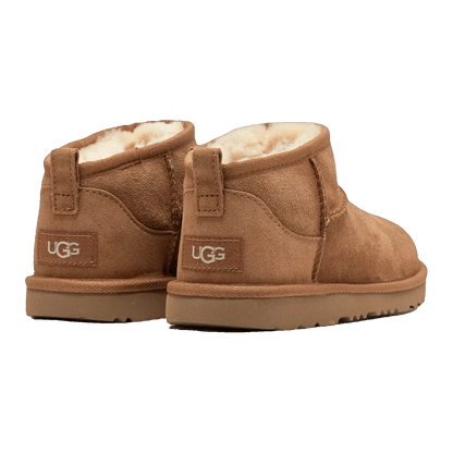 UGG Classic Ultra Mini Chestnut (Kids) Back