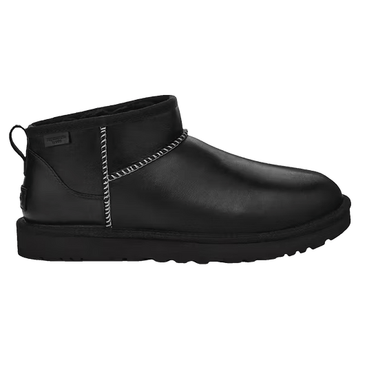 UGG Classic Ultra Mini LTHR Regen Boot Black