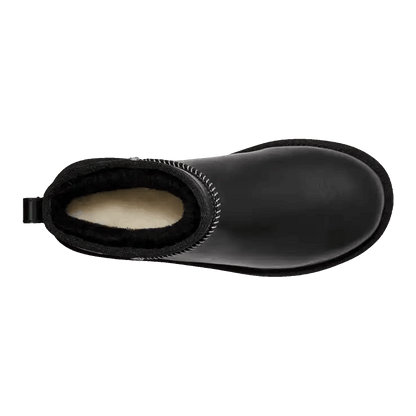 UGG Classic Ultra Mini LTHR Regen Boot Black (W) Oben