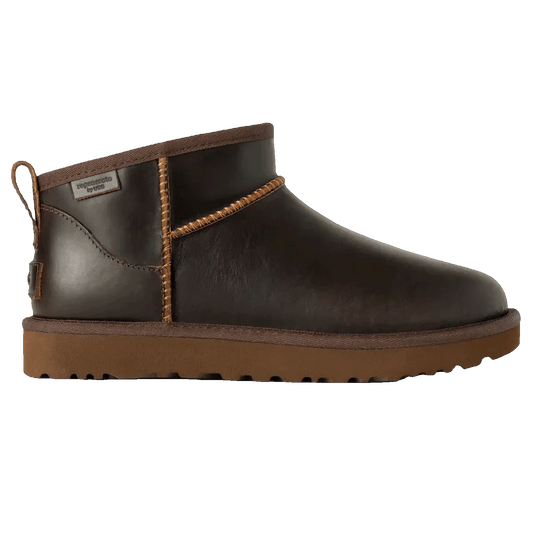 UGG Classic Ultra Mini LTHR Regen Boot Ironwood (W)