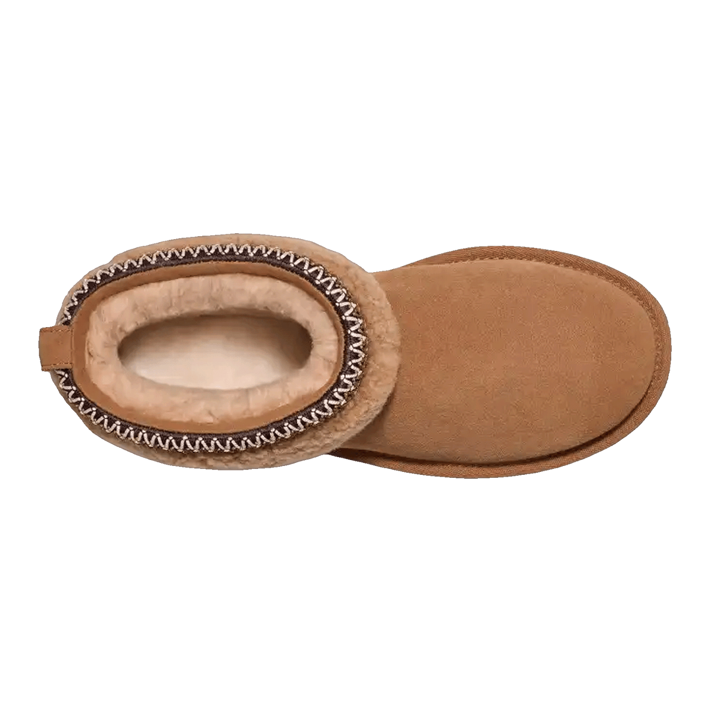 UGG Classic Ultra Mini Maxi Curly Boot Chestnut (W) Oben