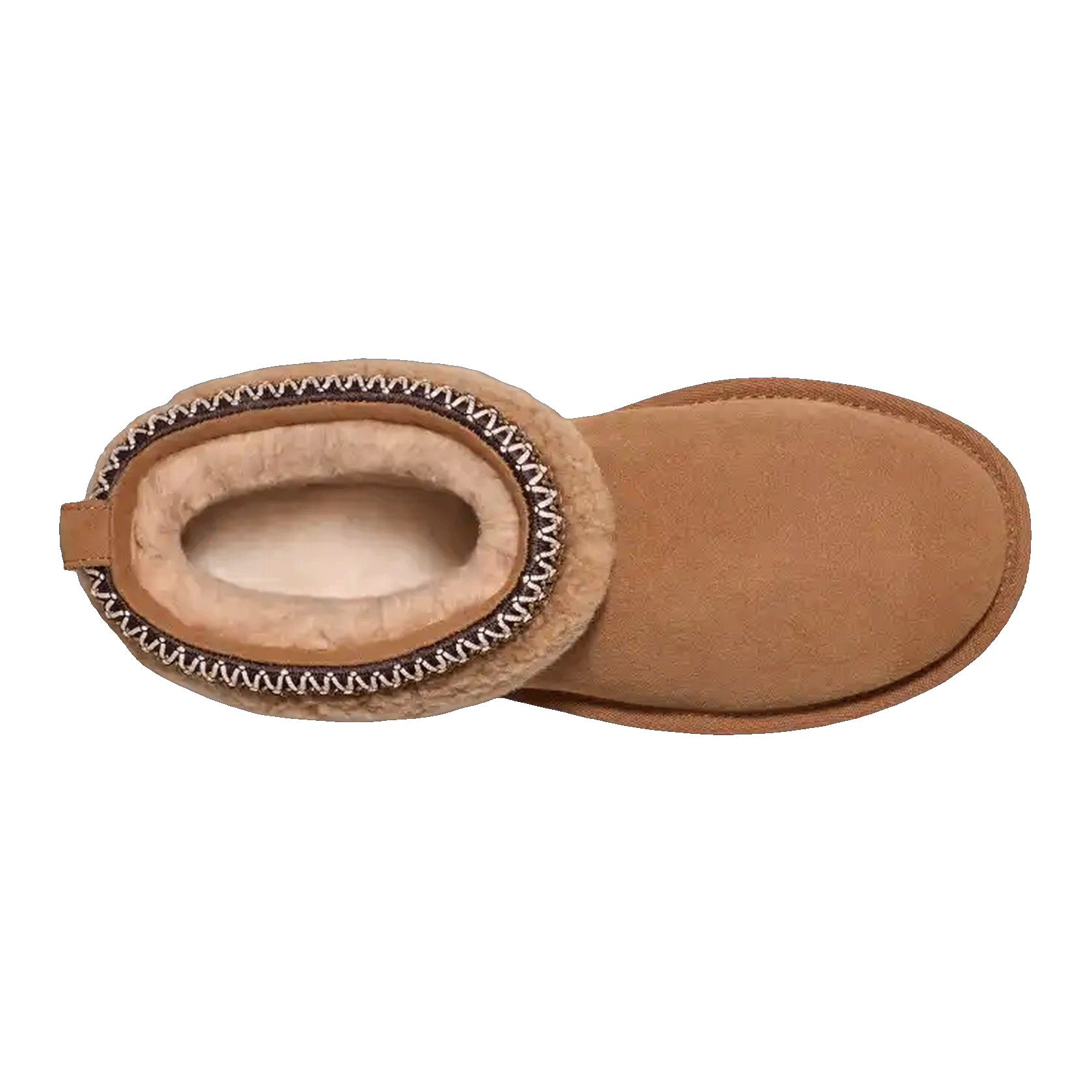 UGG Classic Ultra Mini Maxi Curly Boot Chestnut (W) Oben