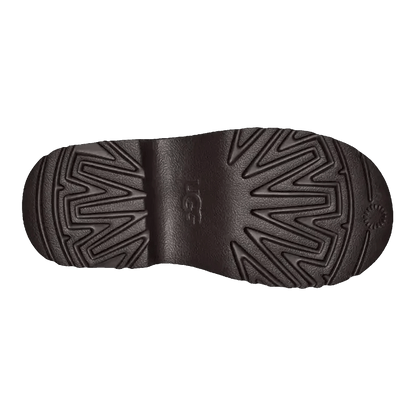 UGG Classic Ultra Mini New Heights Boot Black (Kids) Sohle