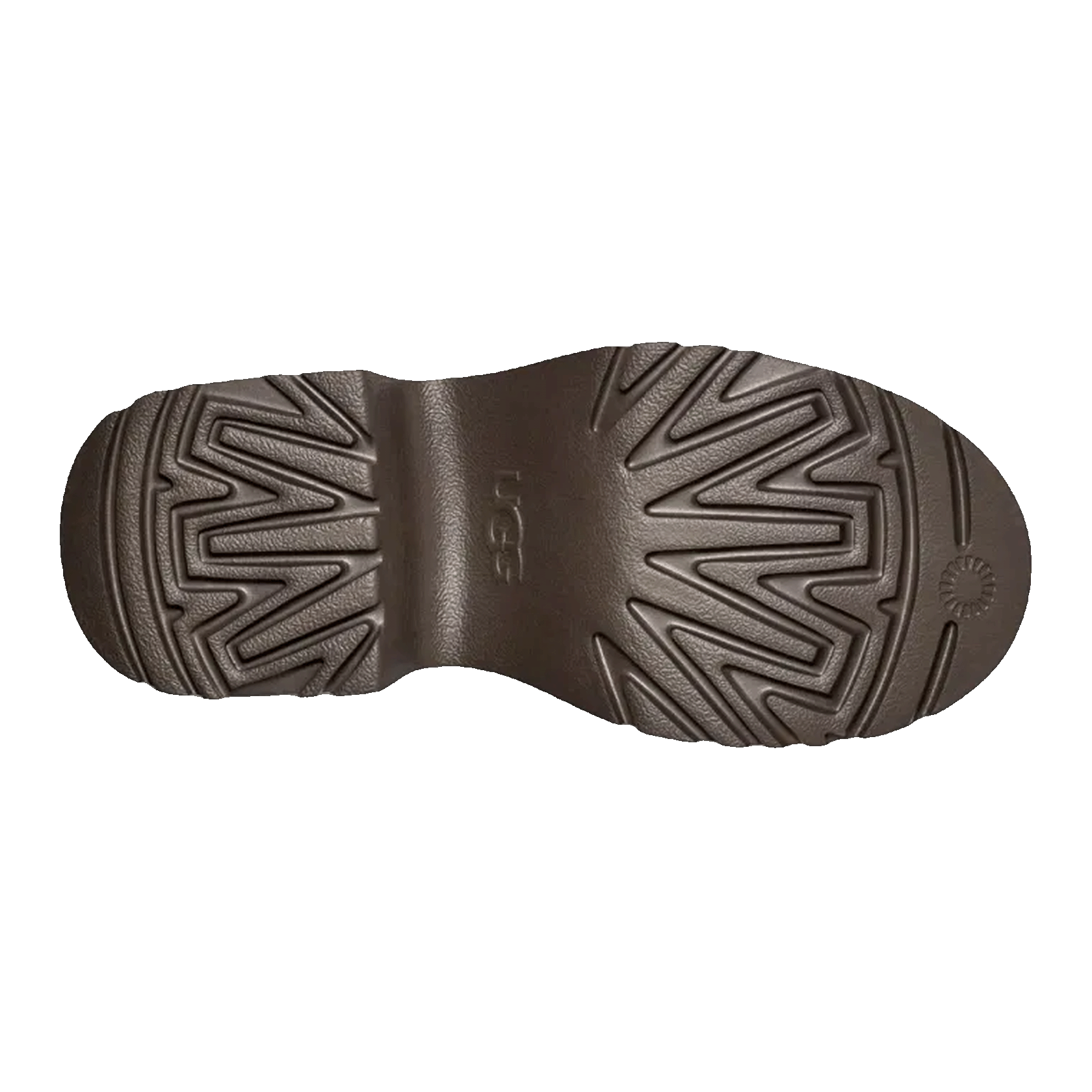 UGG Classic Ultra Mini New Heights Boot Hickory (W) Sohle