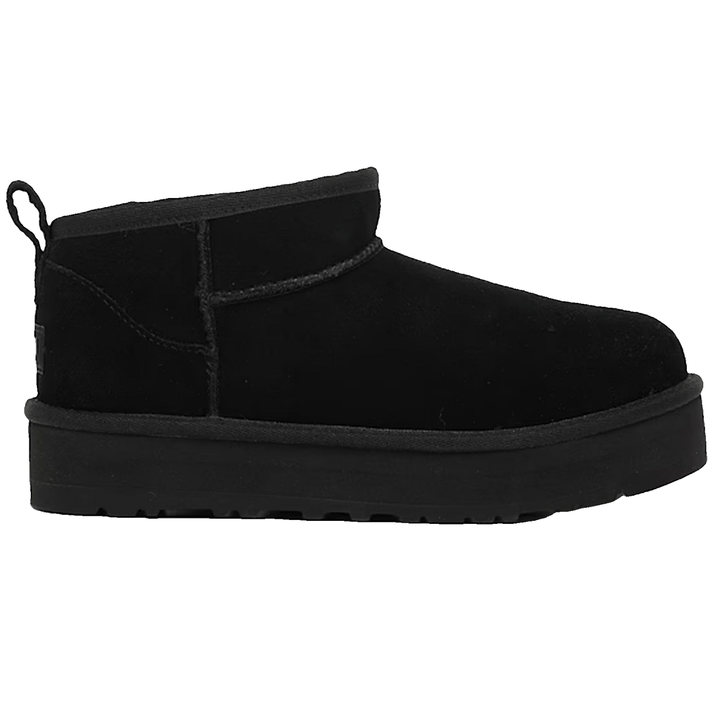 UGG Classic Ultra Mini Platform Boot Black (Kids)