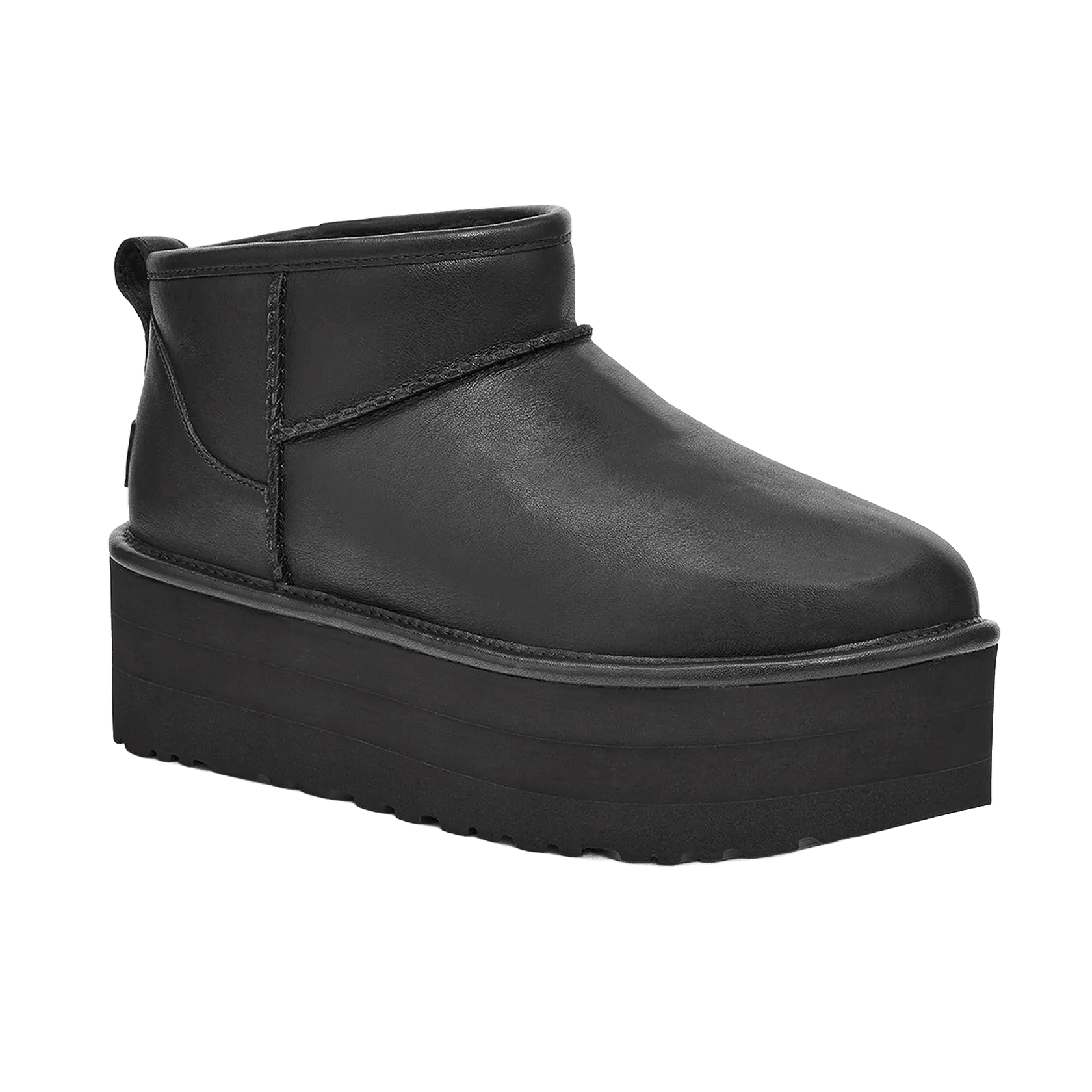 Black platform sneaker boots best sale