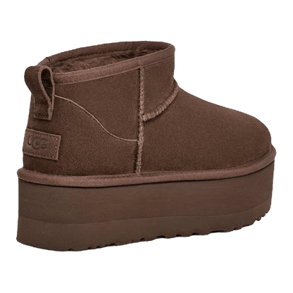 UGG Classic Ultra Mini Platform Boot Burnt Cedar (W) Back