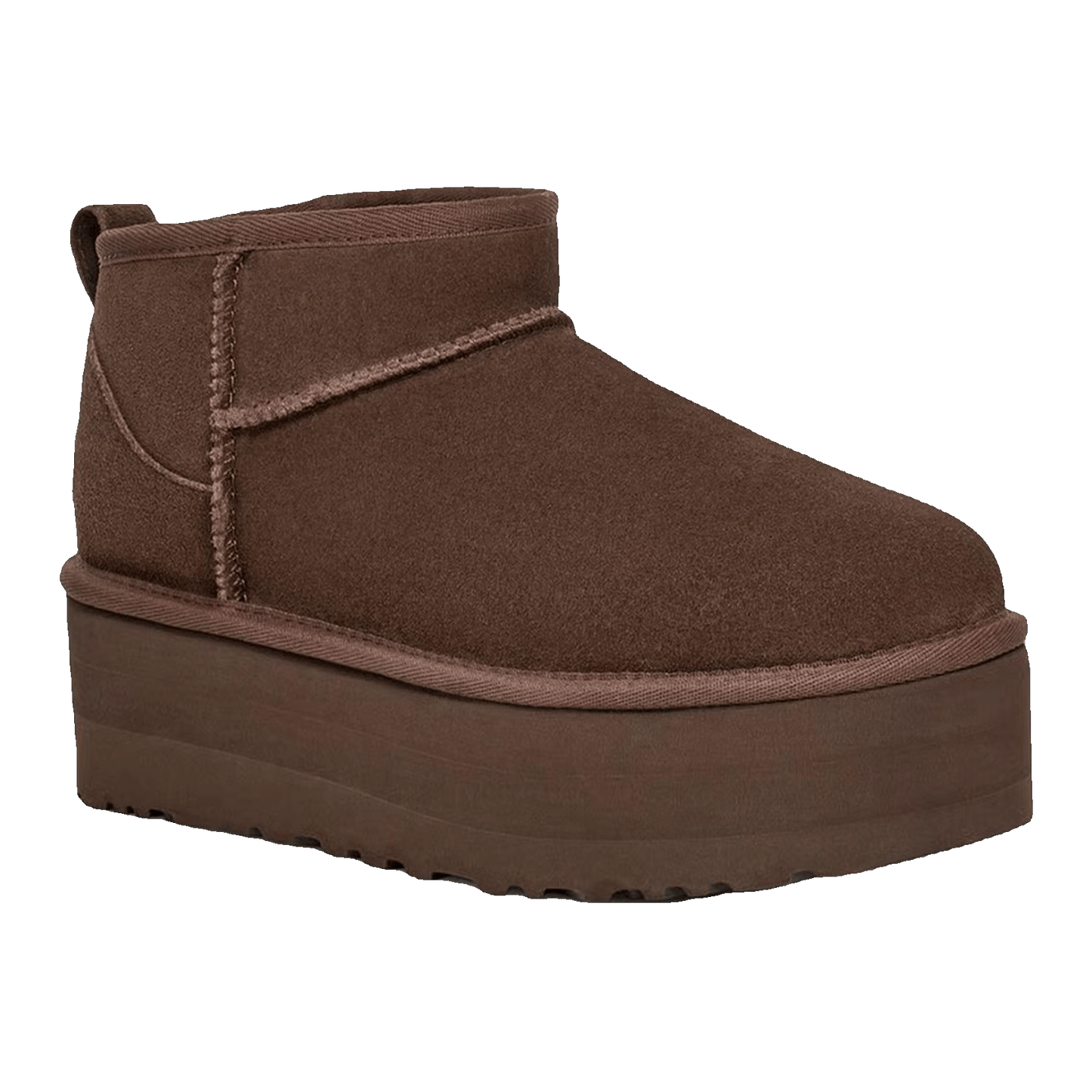 UGG Classic Ultra Mini Platform Boot Burnt Cedar (W) Side
