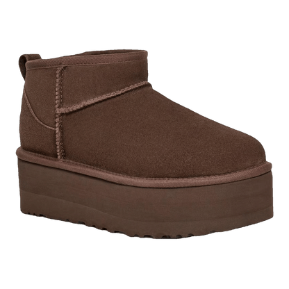 UGG Classic Ultra Mini Platform Boot Burnt Cedar (W) Side