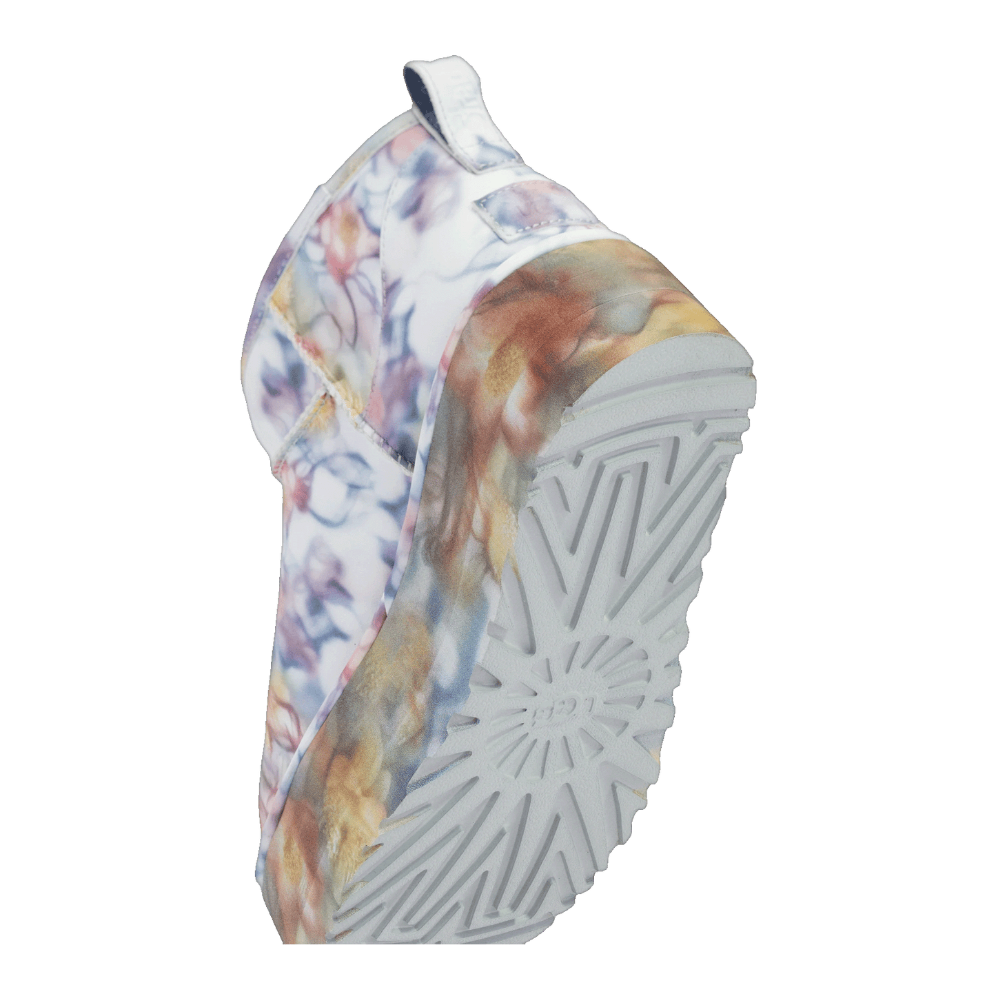 UGG Classic Ultra Mini Platform Boot Collina Strada Light Blue Floral Sohle