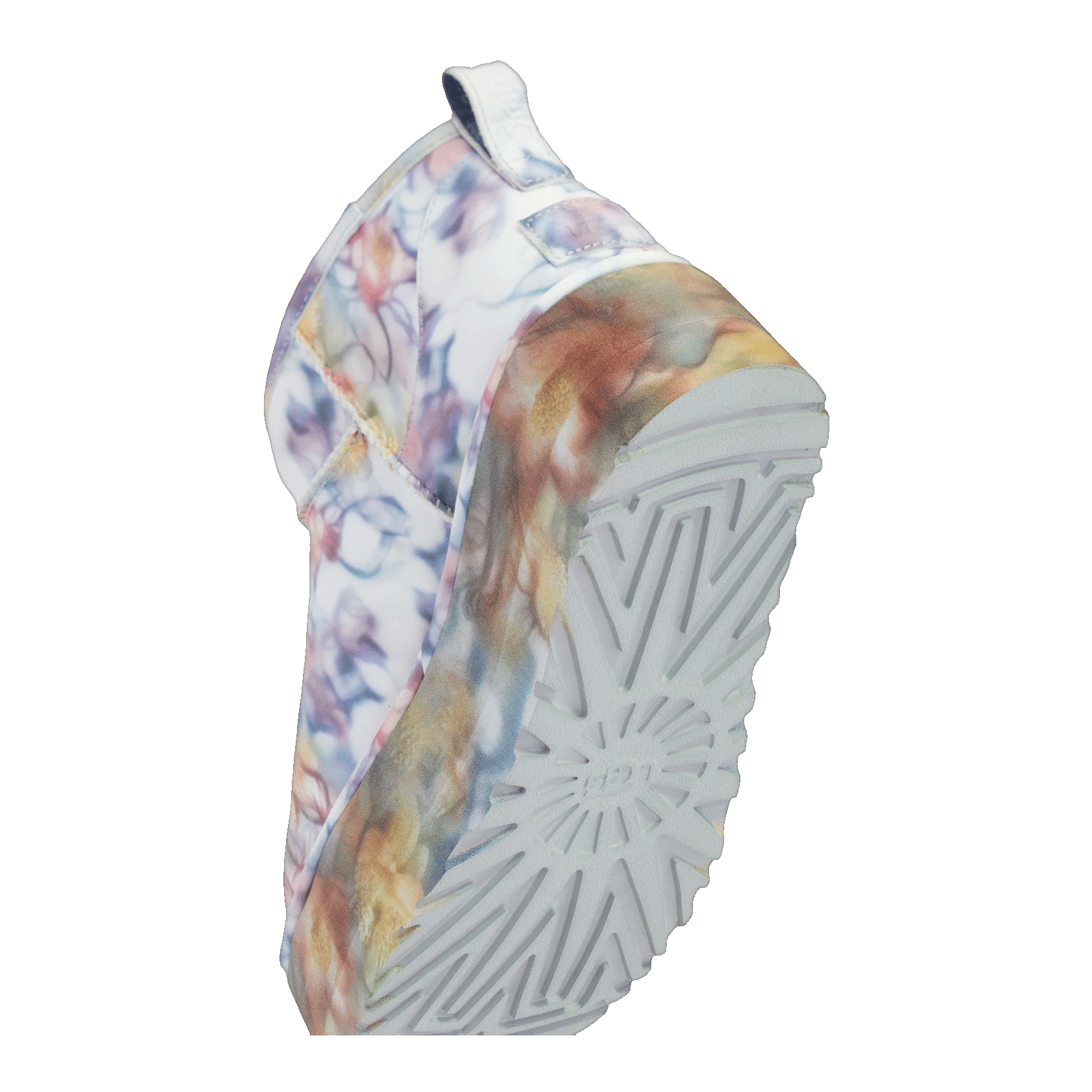 UGG Classic Ultra Mini Platform Boot Collina Strada Light Blue Floral Sohle