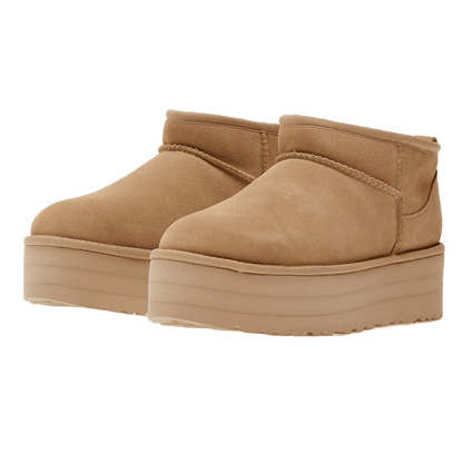 UGG Classic Ultra Mini Platform Boot Driftwood (W) Side