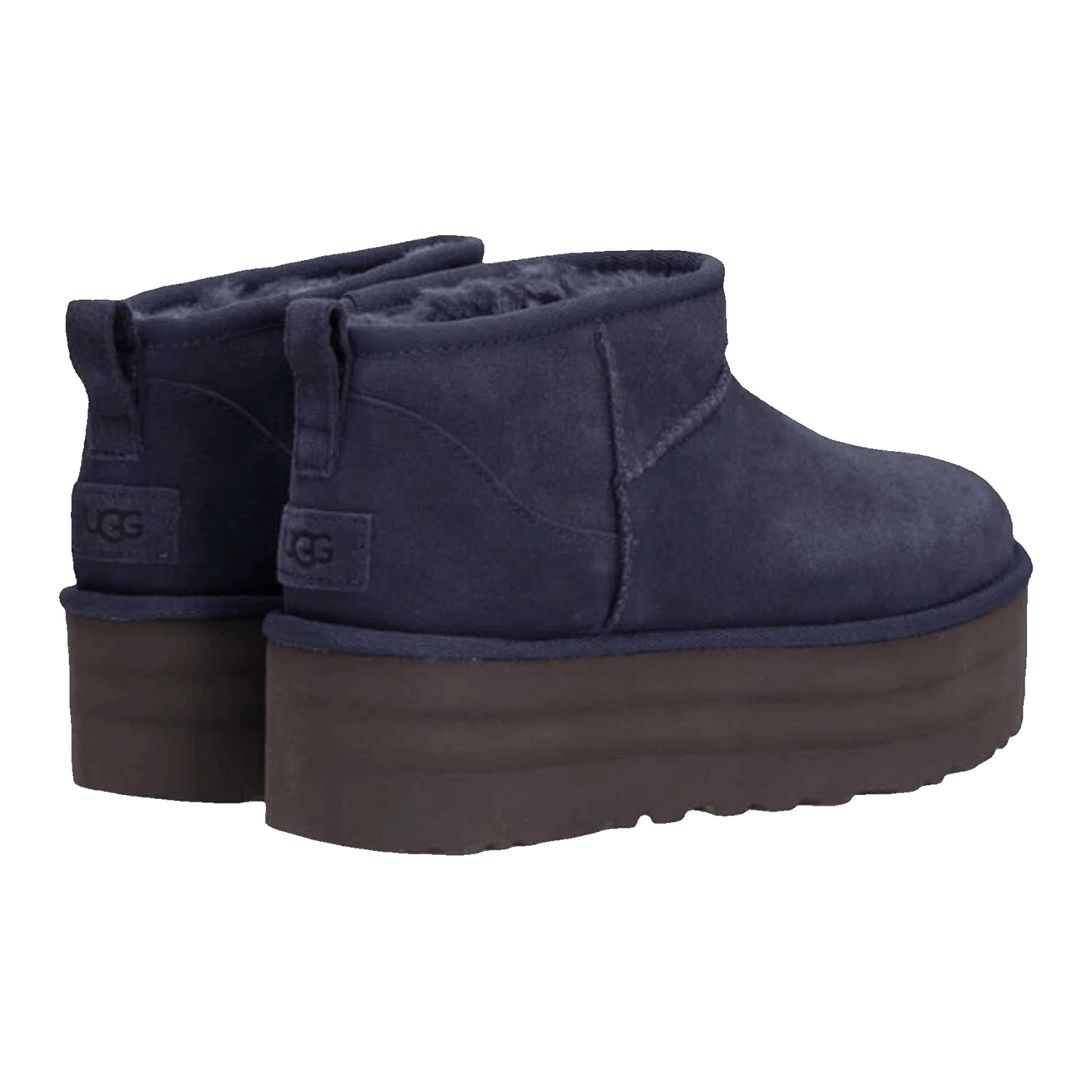 UGG Classic Ultra Mini Platform Boot Eve Blue (W) Back