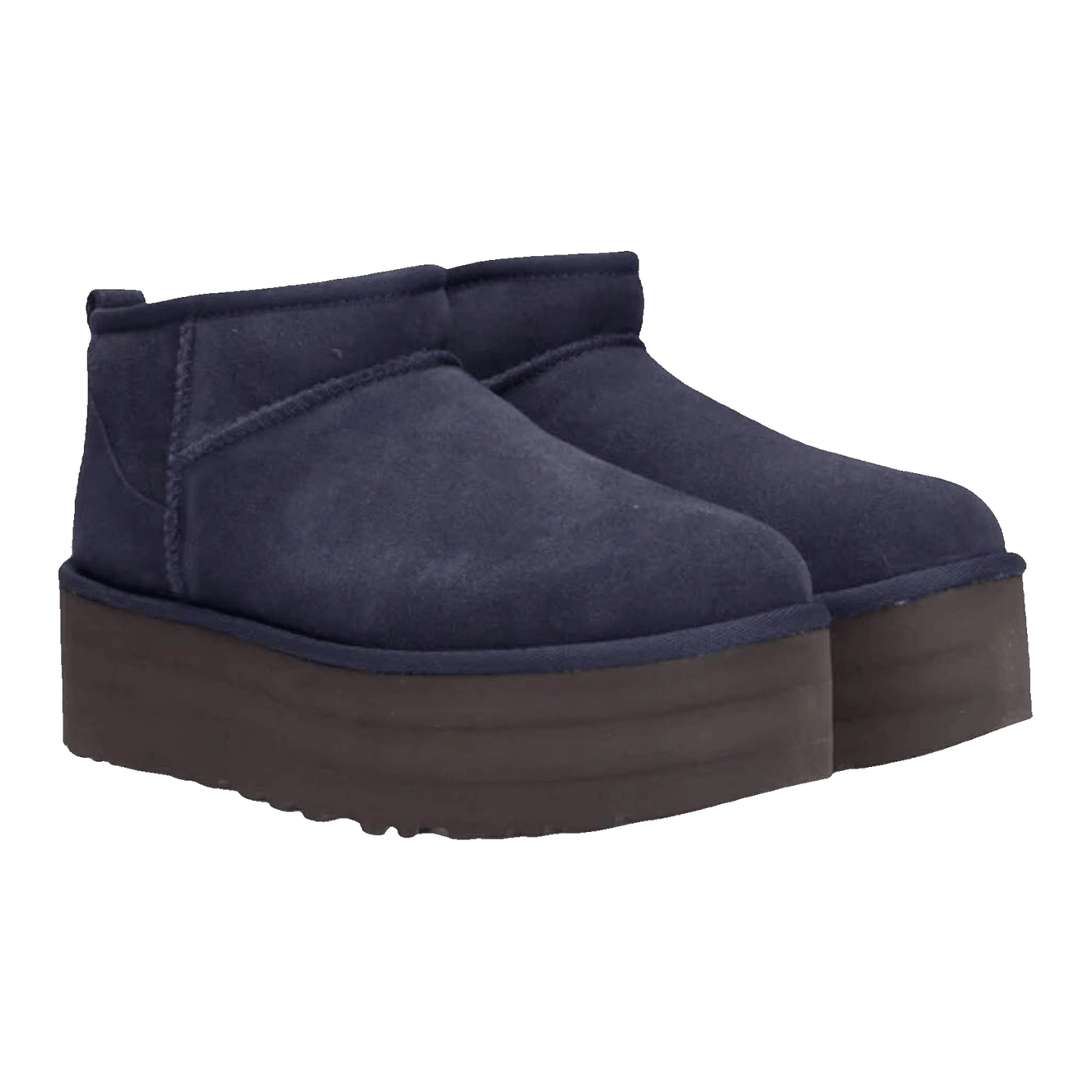 UGG Classic Ultra Mini Platform Boot Eve Blue (W) Side