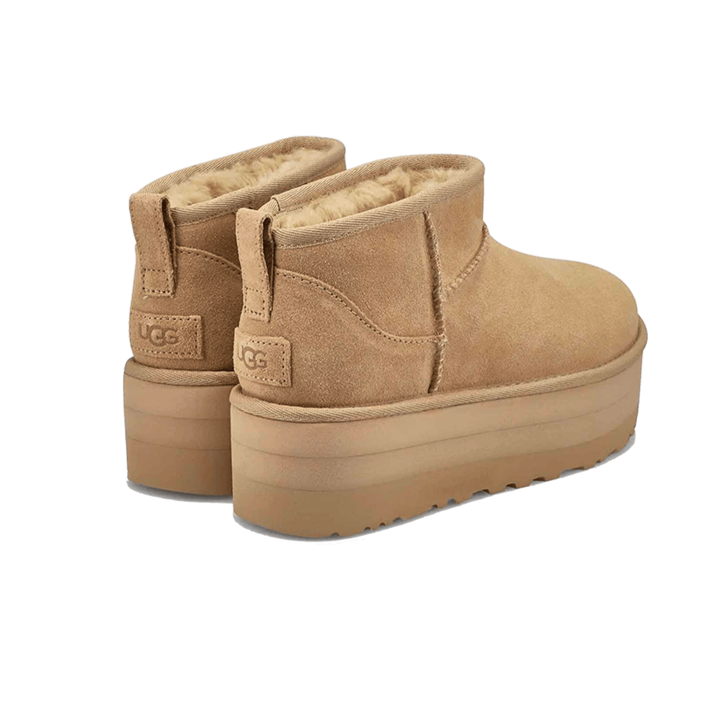 UGG Classic Ultra Mini Platform Boot Mustard Seed (W) Back