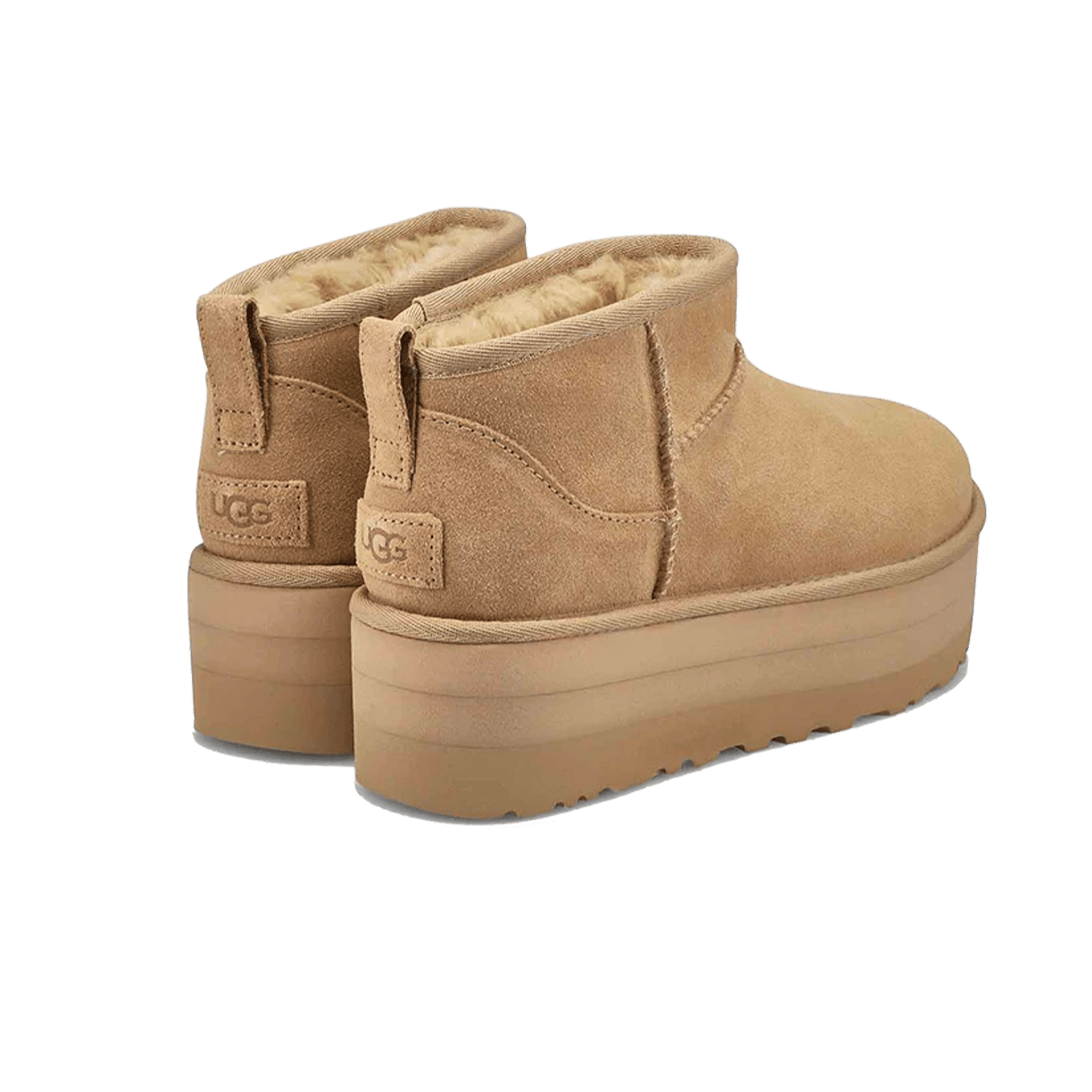 UGG Classic Ultra Mini Platform Boot Mustard Seed (W) Back