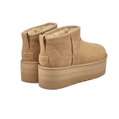 UGG Classic Ultra Mini Platform Boot Mustard Seed (W) Back