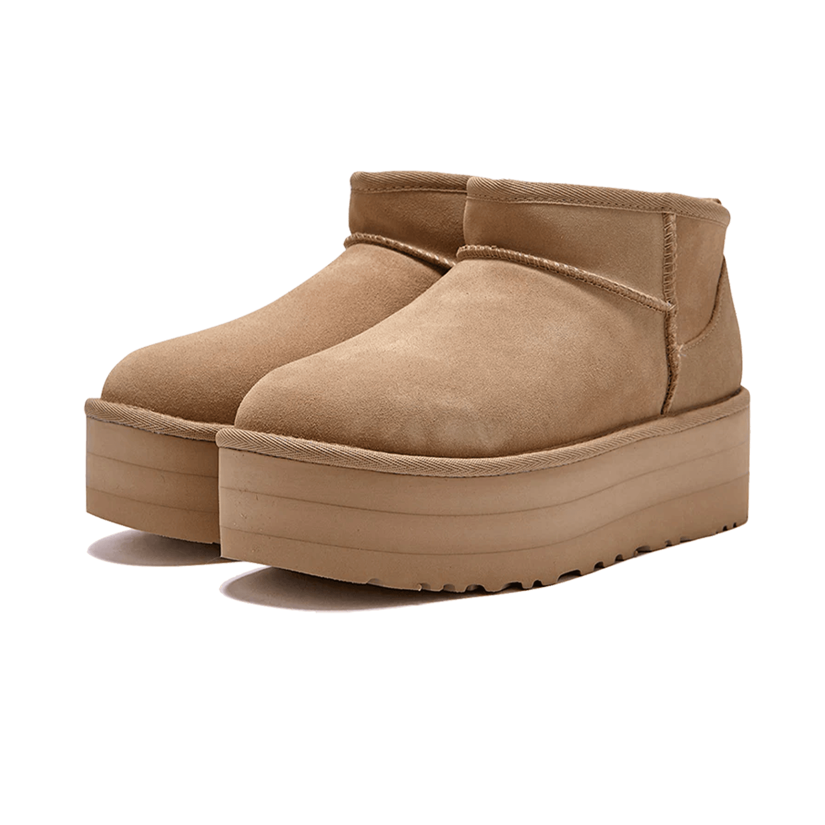 UGG Classic Ultra Mini Platform Boot Mustard Seed (W) Side