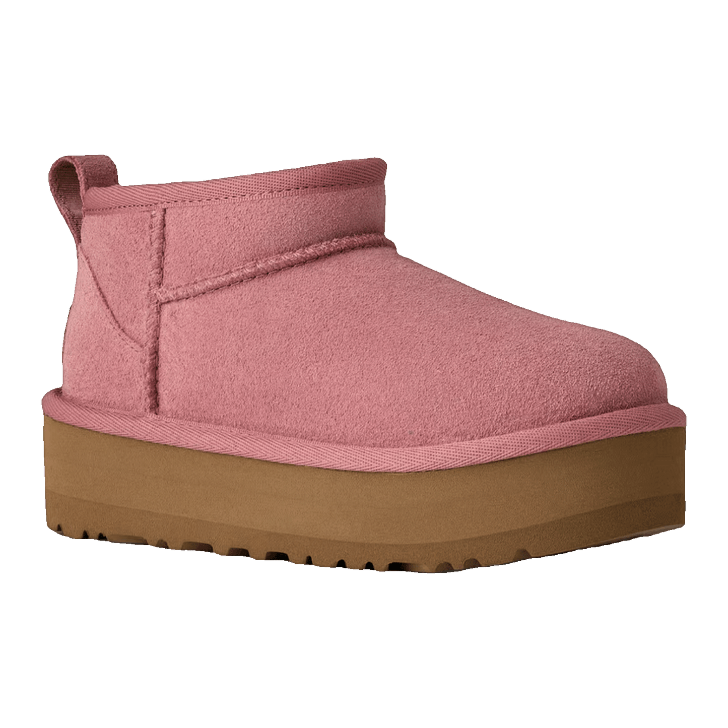 UGG Classic Ultra Mini Platform Boot Pink Dawn (Kids) Side