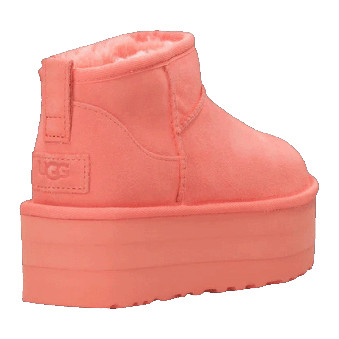 UGG Classic Ultra Mini Platform Boot Vibrant Coral (W) Back