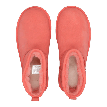 UGG Classic Ultra Mini Platform Boot Vibrant Coral (W) Oben