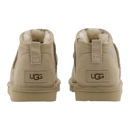 UGG Classic Ultra Mini Sawdust (Kids) Back