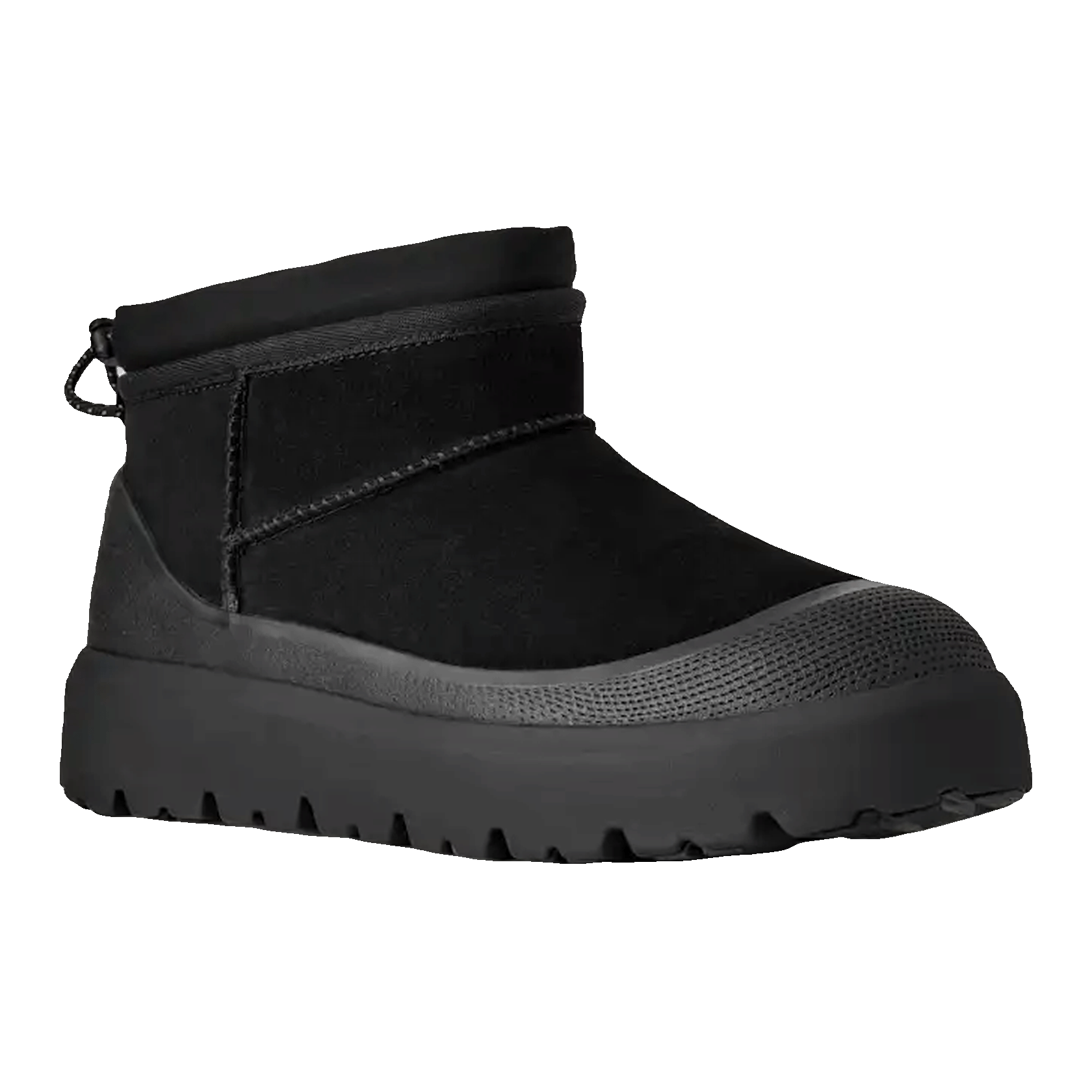 UGG Classic Ultra Mini Weather Hybrid Boot Black Side