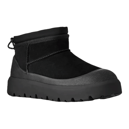 UGG Classic Ultra Mini Weather Hybrid Boot Black Side