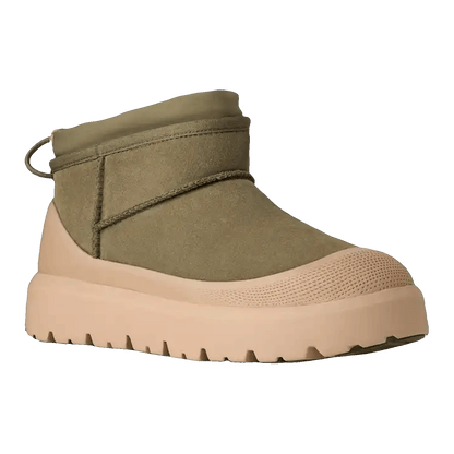 UGG Classic Ultra Mini Weather Hybrid Boot Burnt Olive Mustard Seed Side