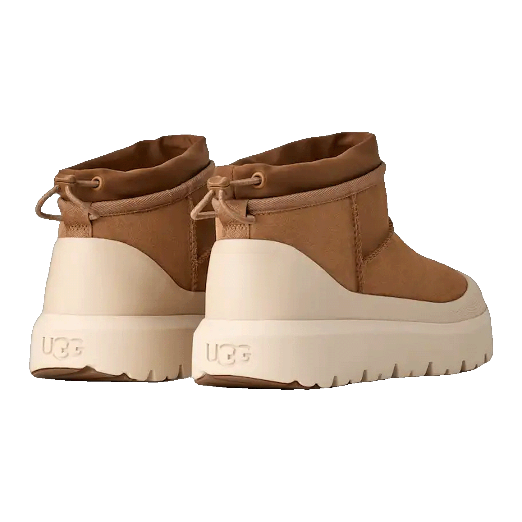UGG Classic Ultra Mini Weather Hybrid Boot Chestnut Whitecap Back