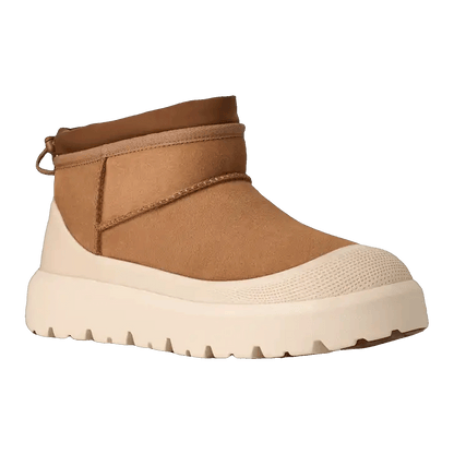 UGG Classic Ultra Mini Weather Hybrid Boot Chestnut Whitecap Side