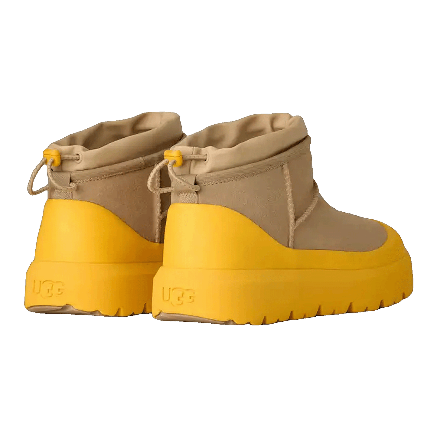 UGG Classic Ultra Mini Weather Hybrid Boot Mustard Seed Summer Wheat Back