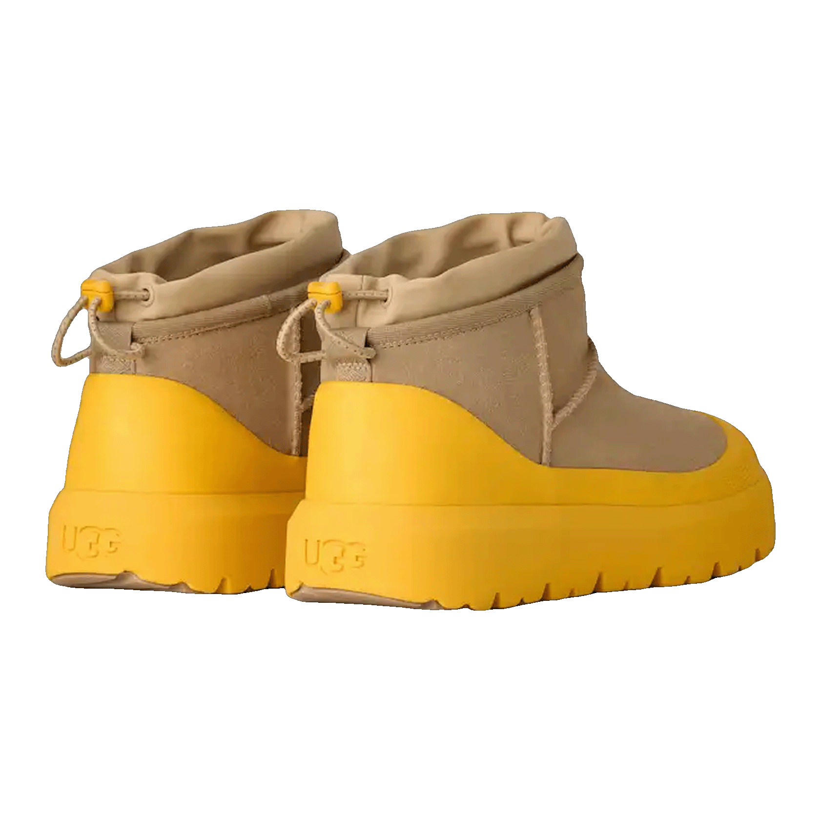 UGG Classic Ultra Mini Weather Hybrid Boot Mustard Seed Summer Wheat Back