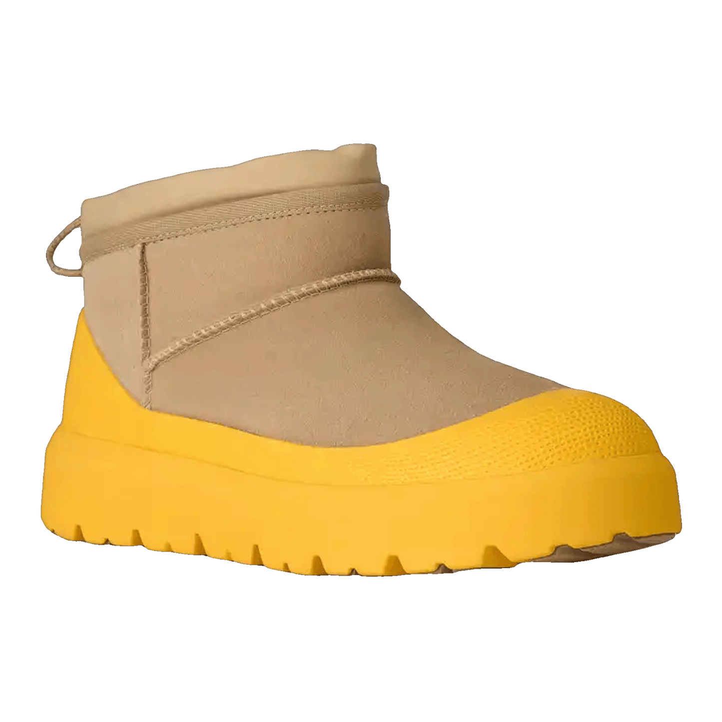 UGG Classic Ultra Mini Weather Hybrid Boot Mustard Seed Summer Wheat Side