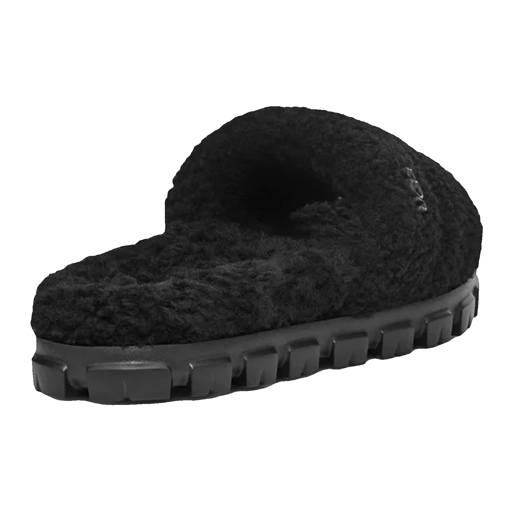 UGG Cozetta Curly Slide Black (W)