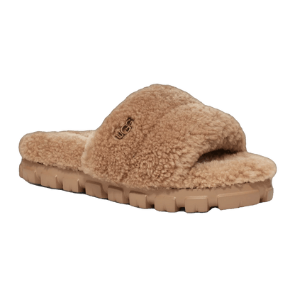 UGG Cozetta Curly Slide Chestnut (W) Side