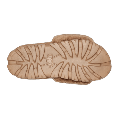 UGG Cozetta Curly Slide Chestnut (W) Sohle