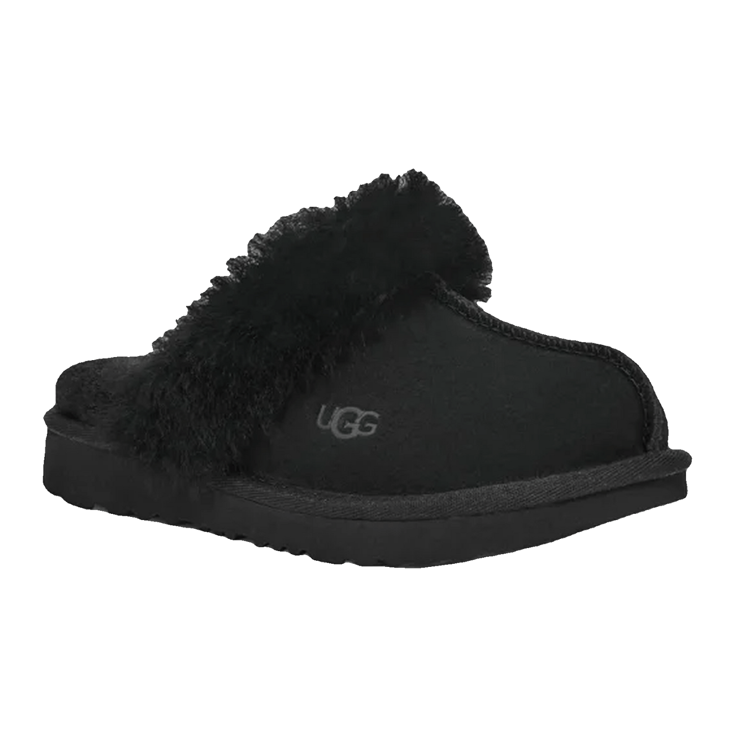 UGG Cozy II Slipper Black (Kids) Side
