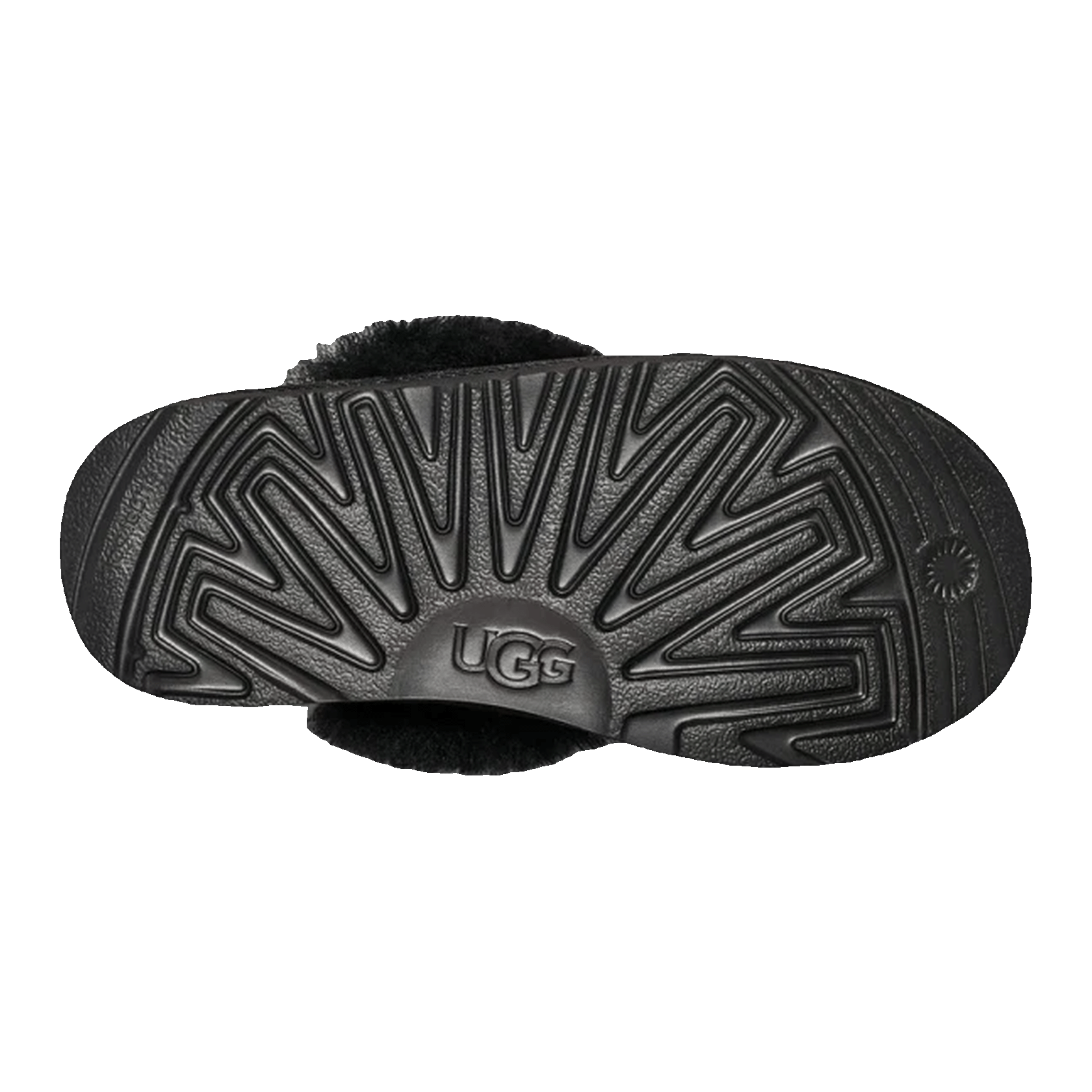 UGG Cozy II Slipper Black (Kids) Sohle